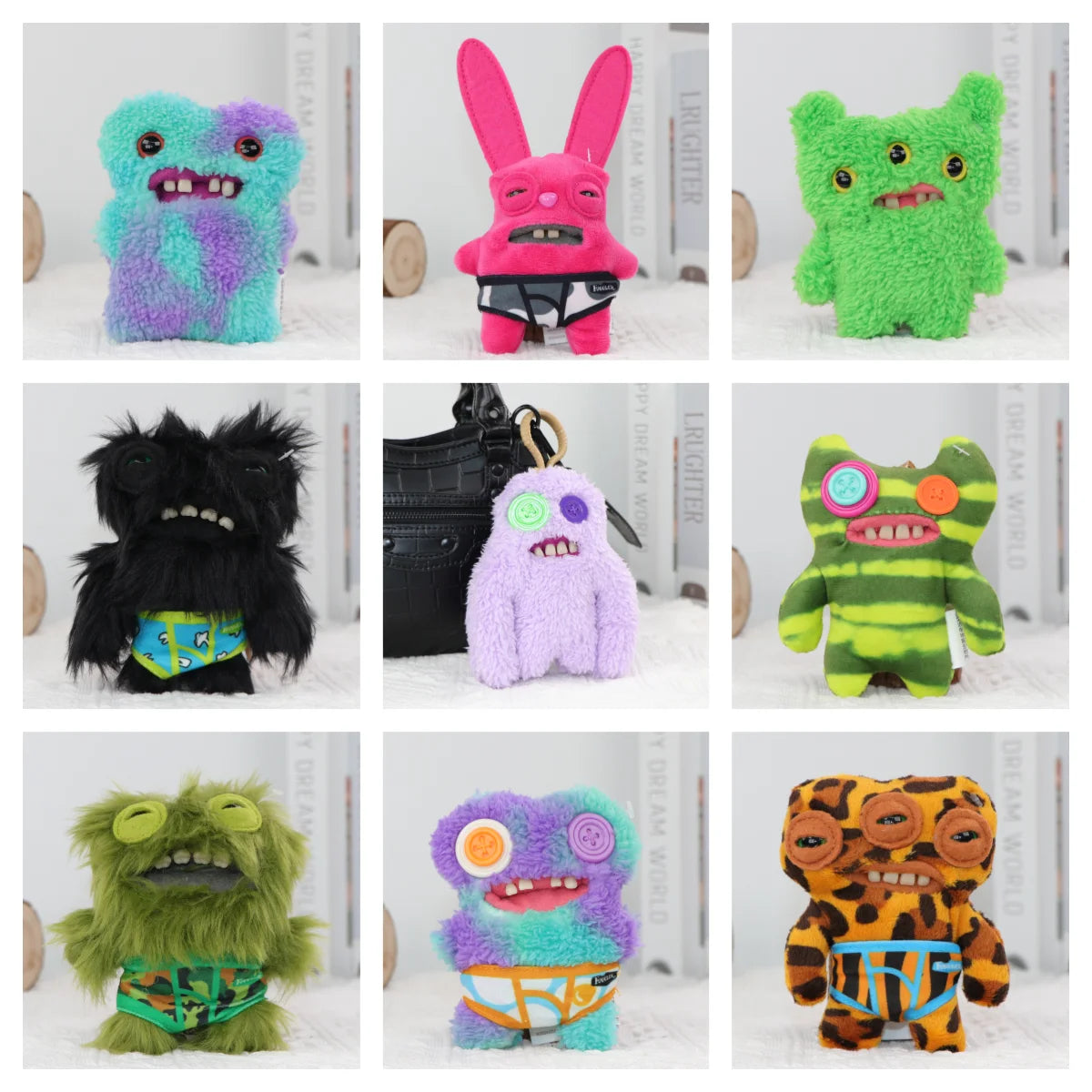 Fuggler Funny Ugly Monster Original Plush Doll Teeth Monster Pendant Keychain Stuffed Cartoon 9.5-14CM Peluche Toy Gift Fuggler Funny Ugly Monster Original Plush Doll Teeth Monster Pendant Keychain Stuffed Cartoon 9.5-14CM Peluche Toy Gift